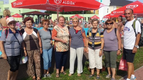 Pred odchodom z kúpeľov Číž