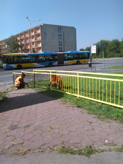 Okolie zastávky MHD Stodolová
