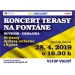 Koncert Terasy na Fontáne už túto nedeľu. Vyhodnocujeme však počasie!   